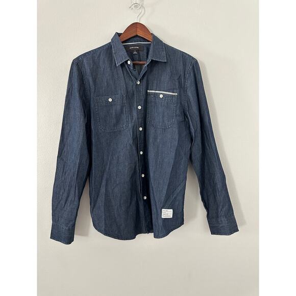 Adam Levine Denim Long Sleeve size Small - Picture 1 of 4